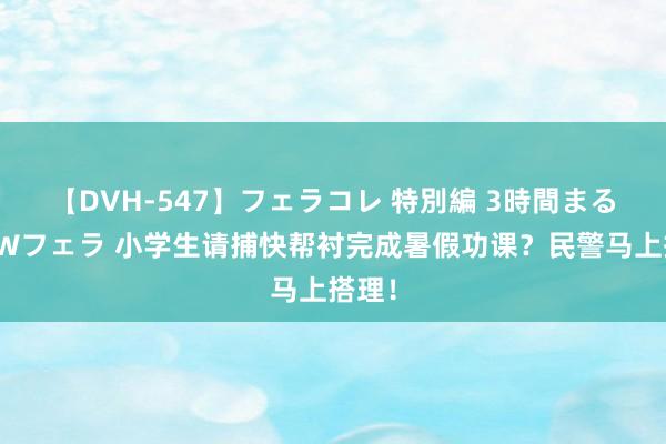 【DVH-547】フェラコレ 特別編 3時間まるごとWフェラ 小学生请捕快帮衬完成暑假功课？民警马上搭理！