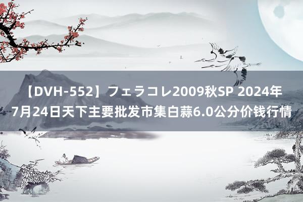 【DVH-552】フェラコレ2009秋SP 2024年7月24日天下主要批发市集白蒜6.0公分价钱行情