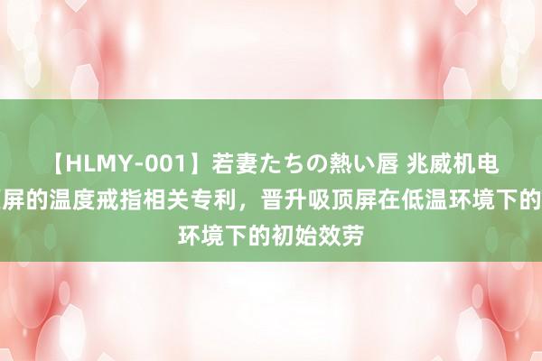 【HLMY-001】若妻たちの熱い唇 兆威机电苦求吸顶屏的温度戒指相关专利，晋升吸顶屏在低温环境下的初始效劳