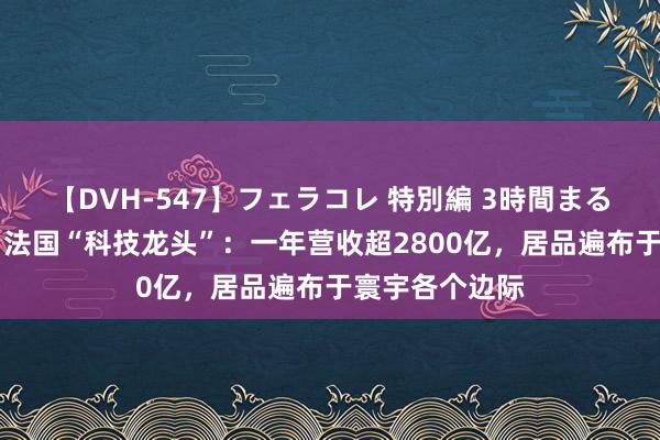 【DVH-547】フェラコレ 特別編 3時間まるごとWフェラ 法国“科技龙头”：一年营收超2800亿，居品遍布于寰宇各个边际