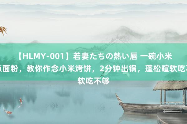 【HLMY-001】若妻たちの熱い唇 一碗小米加点面粉，教你作念小米烤饼，2分钟出锅，蓬松暄软吃不够